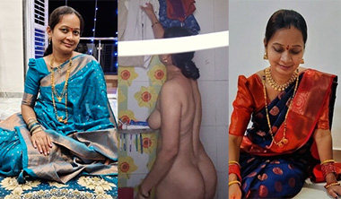 Telugu Mallu Mom Nude – Secretly Recorded Leaked