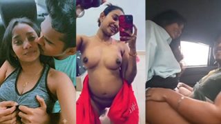 Telugu Teacher Blowjob – Fucking With BF in Car
